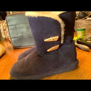BearPaw sz 7 Abigail Mid-Calf Suede Boot